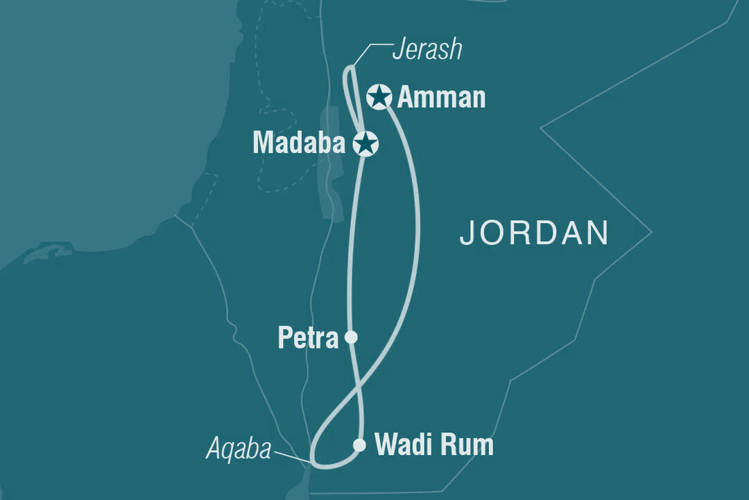 Rundreise: Entdecke Jordanien
