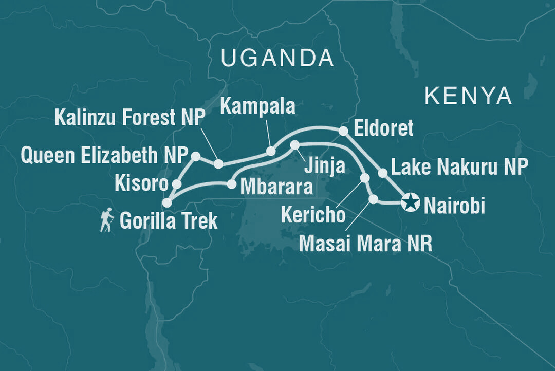 Rundreise: Uganda und Gorillas entdecken 